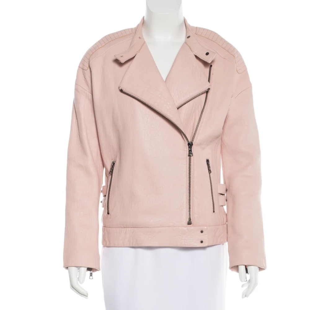 NWT J Brand leather biker jacket